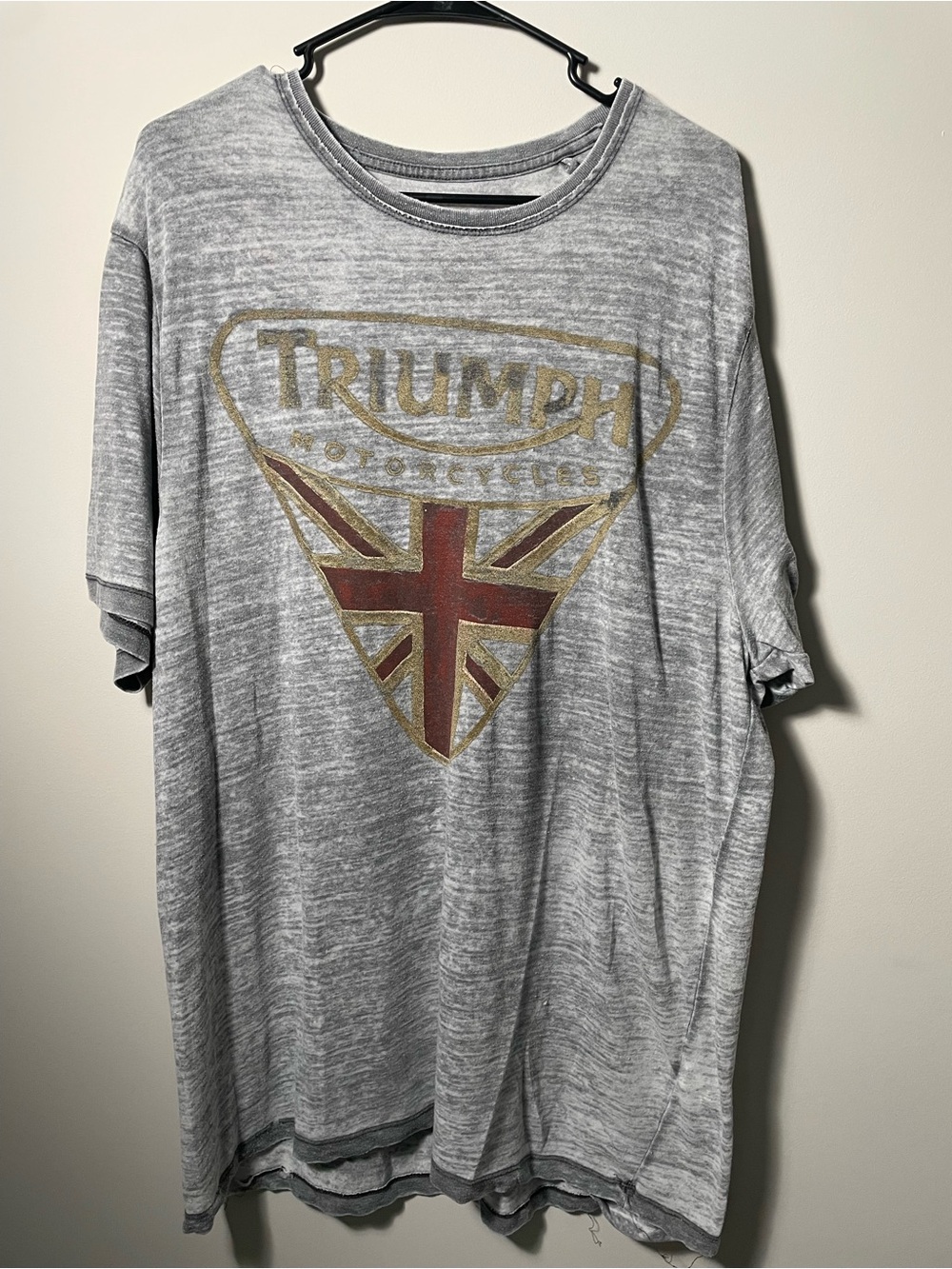 lucky brand men’s XLT Triumph Motorcycles tee